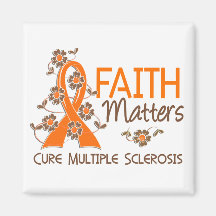Faith Matters 3 Multiple Sclerosis Fridge Magnets