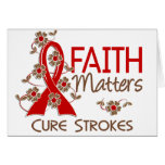 Faith Matters 3 Strokes Greeting Card