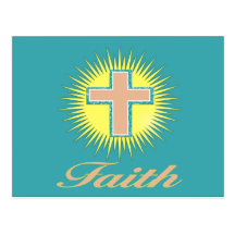 Faith - Postcard