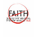 Faith t-shirts