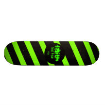 FAITH Zebra Design Skate Board Deck