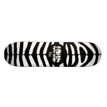 FAITH Zebra Design Skate Board Decks