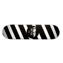FAITH Zebra Design Skate Decks