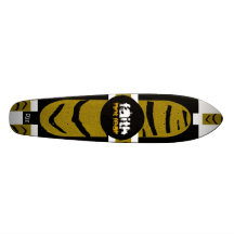 FAITH Zebra Design Skateboard Decks