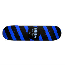 FAITH Zebra Design Skateboards