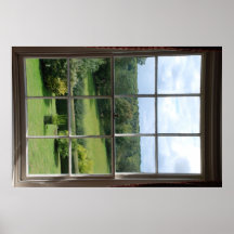 Fake window 2 posters