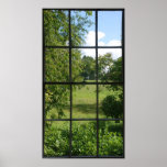 Fake window posters