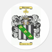 falconer round stickers