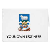 Falkland Islands Coat of Arms Cards