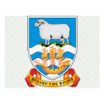 Falkland Islands Coat of Arms detail Post Card