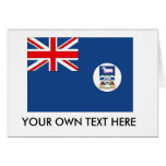 Falkland Islands Flag Greeting Card