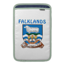 Falklands Coat Of Arms Sleeves For MacBook Air