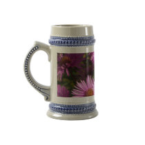 Fall Aster Beer Stein Mug