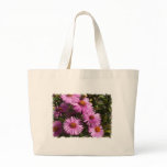 Fall Aster Canvas Tote Bag