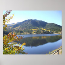 Fall at San Isabel Lake Posters