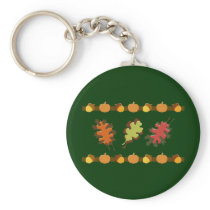 Fall Autumn Leaves Acorns Design