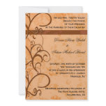 Fall/Autumn Wedding Invitation