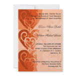 Fall/Autumn Wedding Invitation