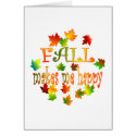 Fall cards