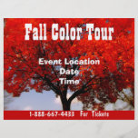 Fall Colour Tour Halloween Event  Fall Event Flyer