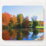 Fall colours in New York mousepad design