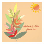 Fall Colours Wedding Invitation
