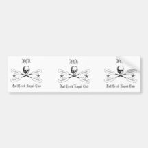 Fall Creek Kayak Club Bumper Logo Bumper Stickers