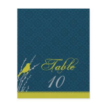 Fall Elegance Table Card 2 Custom Flyer