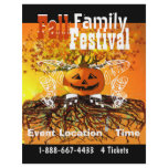 Fall  Family Festival Halloween Fall Event Flyer