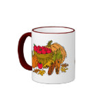Fall Harvest Basket Mugs