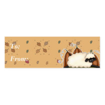 fall harvest sheep II Business Card Templates