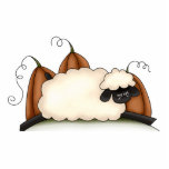 fall harvest sheep II Photo Sculpture