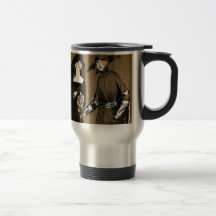Fall Haute Couture 1920s Illustration Coffee Mug
