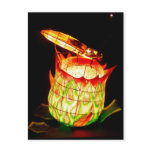 Fall Lantern Festival Firefly postcards