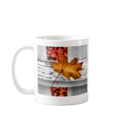 Fall Leaf Mug by janoka