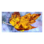 Fall Leaf Photo Greeting Card