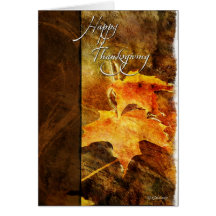 Fall leafs-Vintage Cards