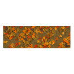 Fall Leaves Bookmark Business Cards