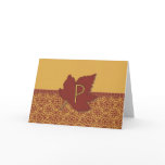 Fall Leaves Letter P cards
