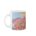 Fall leaves mug