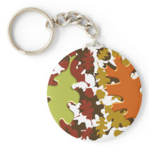 Fall Leaves Silhouette Colours Design