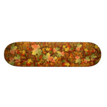 Fall Leaves Skateboard