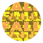 Fall Leaves Stickers