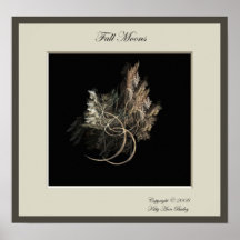 Fall Moons Fractal Posters