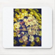 Fall Mum Mouse Pad