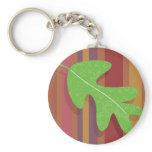 fall oak leaf keychains