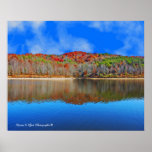 Fall on Grayson Lake posters