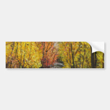 Fall Painting Bumper Sticker