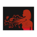 fall paisley postcards