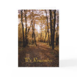 Fall path1, We Remember cards